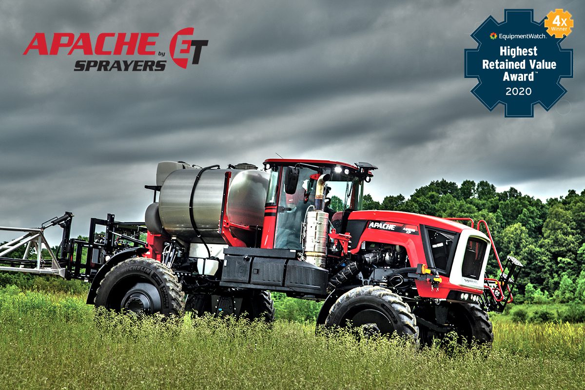 Apache Power To The Ground Technology Delivers Apache Sprayers Self