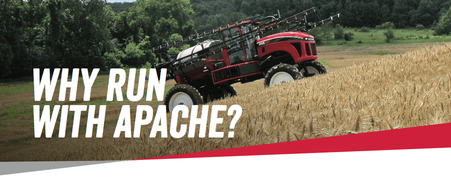 Apache Sprayers warranty policy 2017 header image