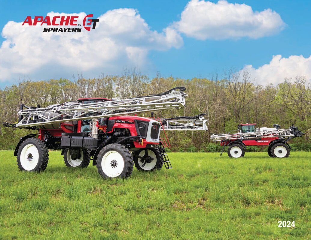 Apache Sprayers Model Year 2024 Catalog Apache Sprayers Self   ET 2024Apache Brochure Cover 1035x800 